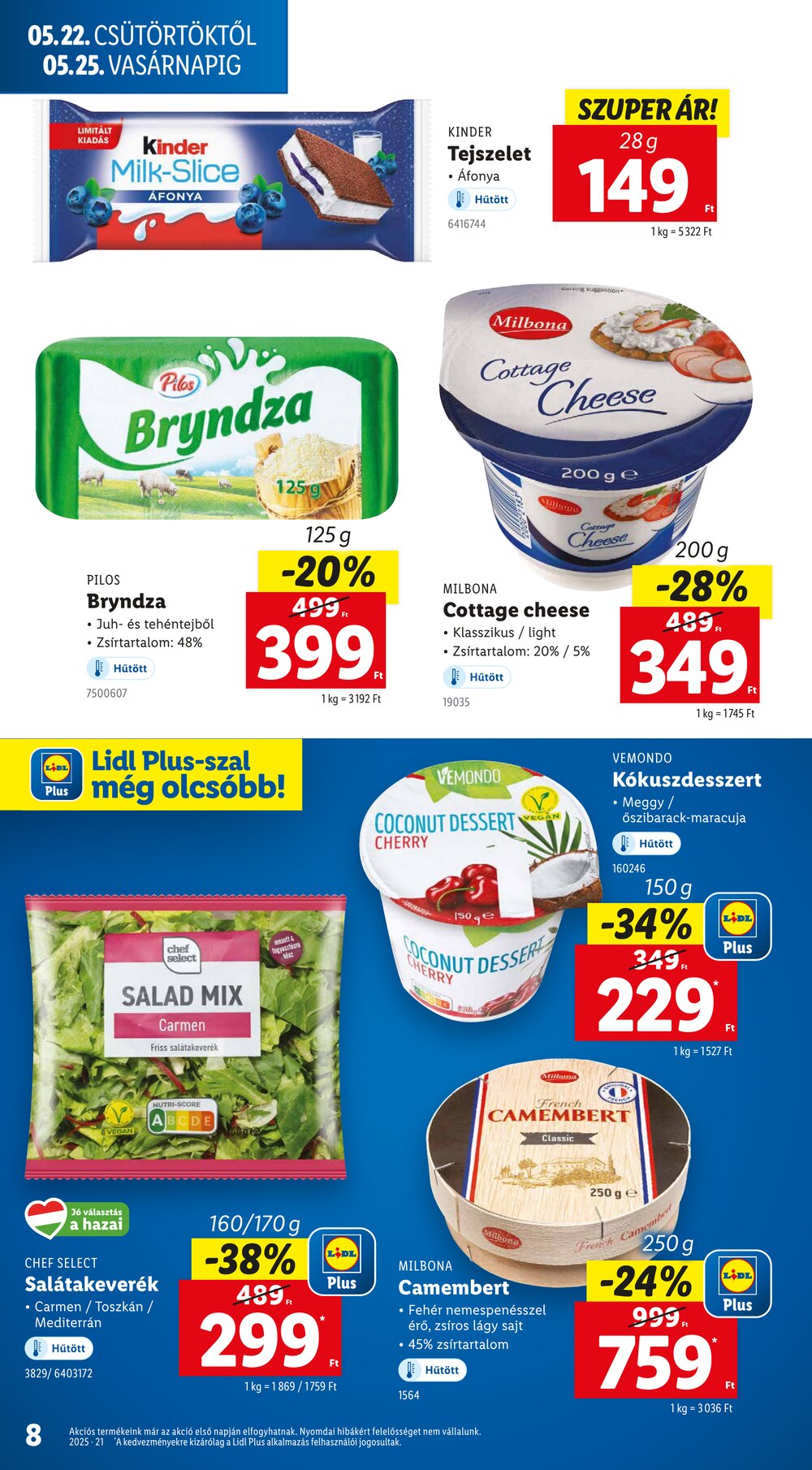 Lidl akciós újság 2025.05.22-től - 8. oldal.