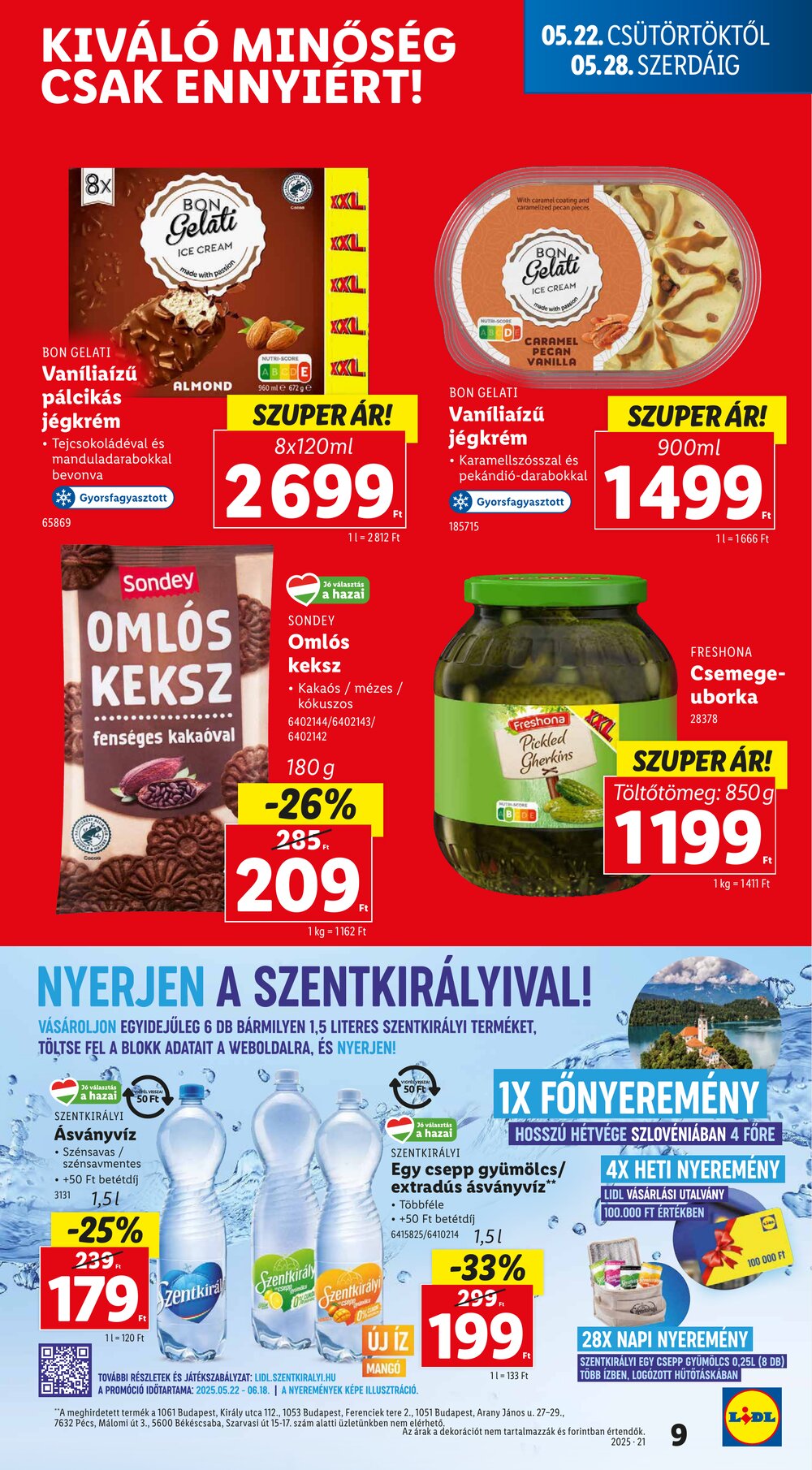 Lidl akciós újság 2025.05.22-től - 9. oldal.
