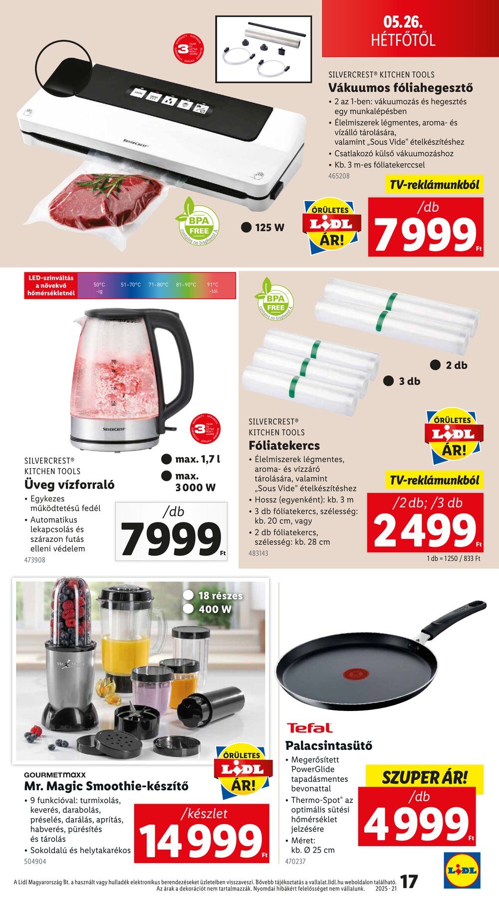 Lidl akciós újság 2025.05.22-től - 17. oldal.