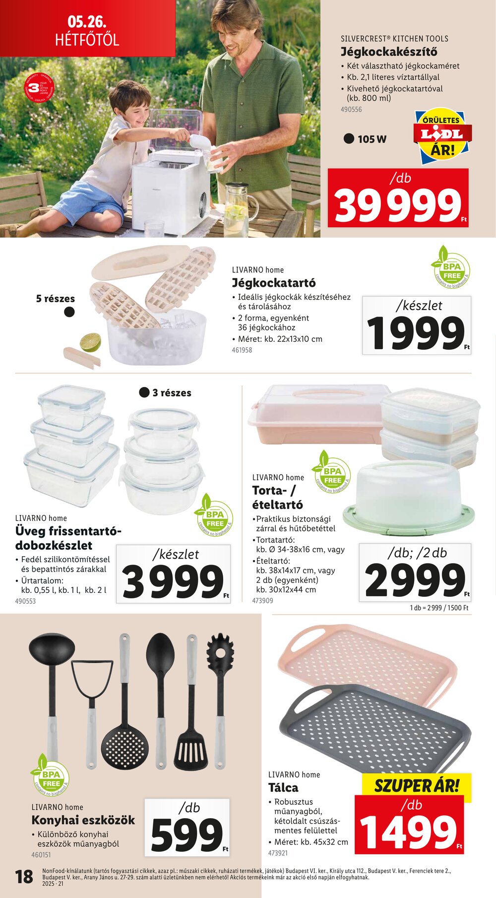 Lidl akciós újság 2025.05.22-től - 18. oldal.