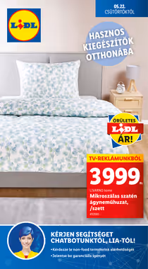 Lidl akciós újság 2025.05.22-től
