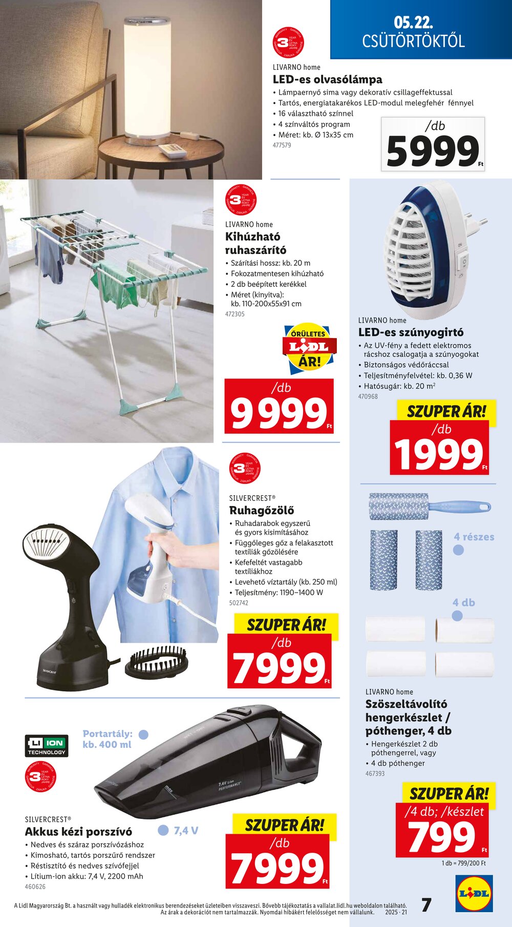 Lidl akciós újság 2025.05.22-től - 7. oldal.