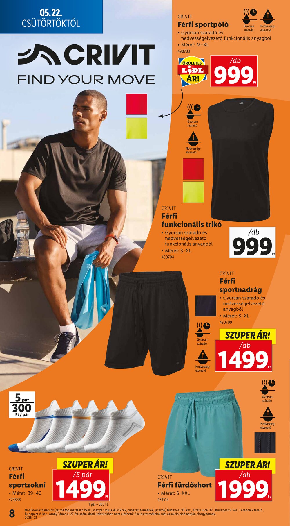 Lidl akciós újság 2025.05.22-től - 8. oldal.