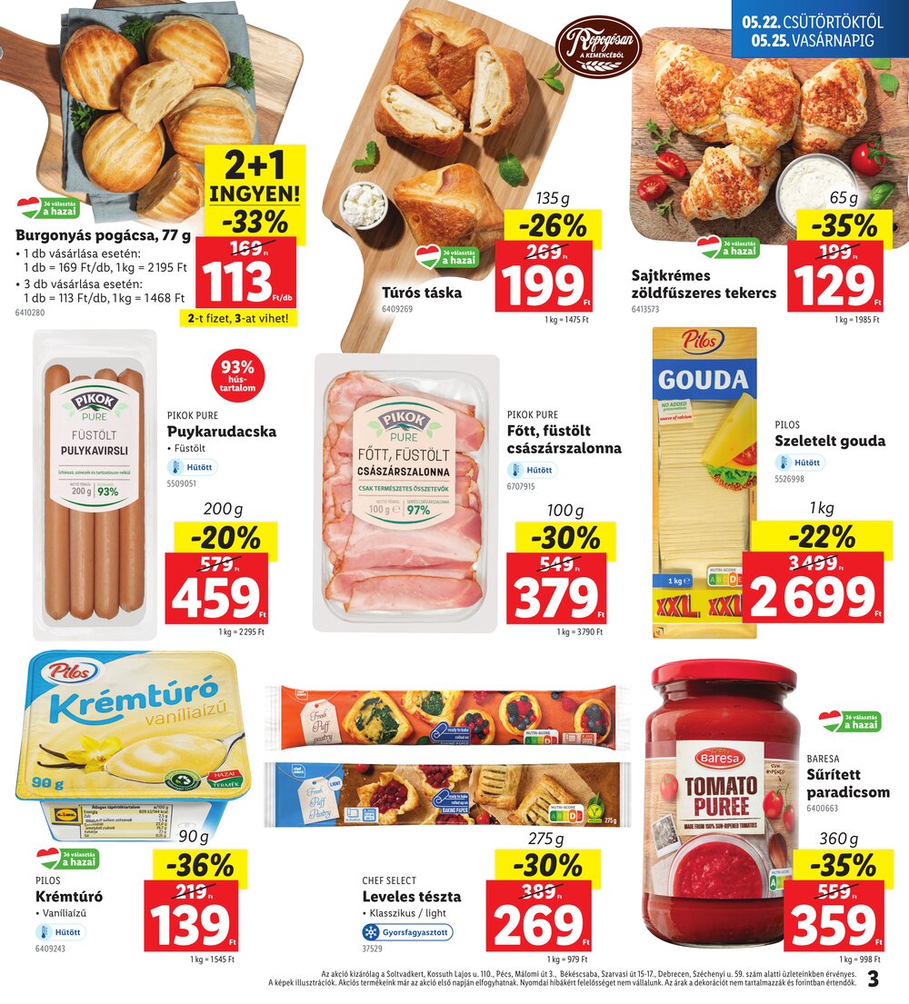 Lidl akciós újság 2025.05.22-től - 3. oldal.