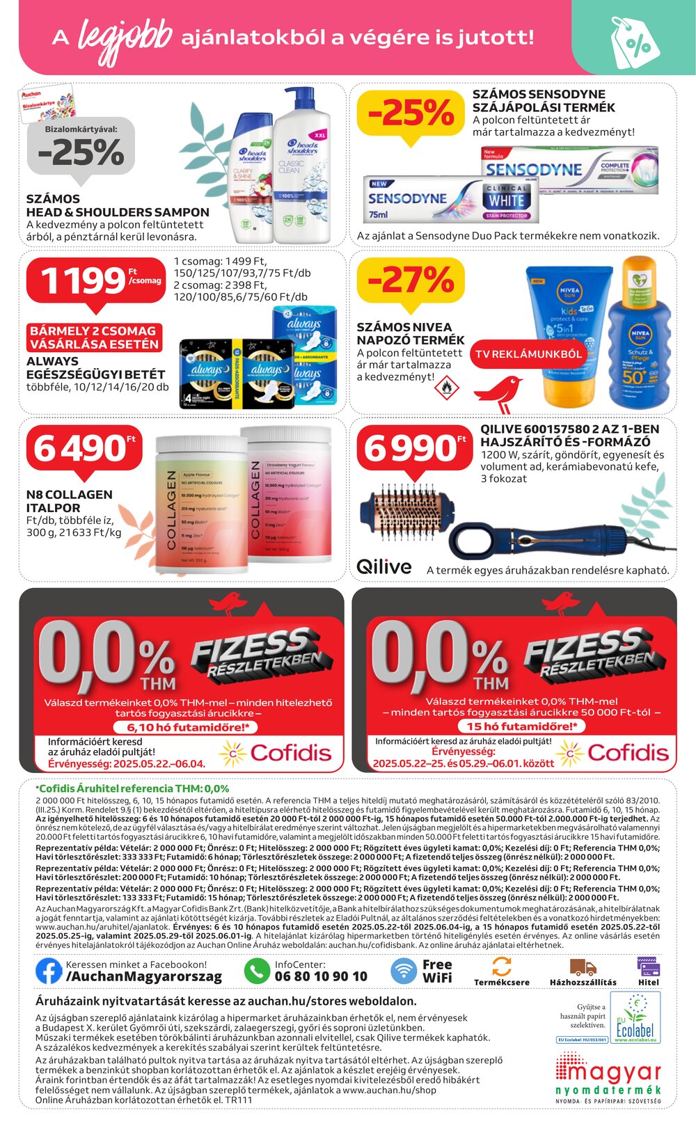 Auchan akciós újság 2025.05.22-től - 20. oldal.