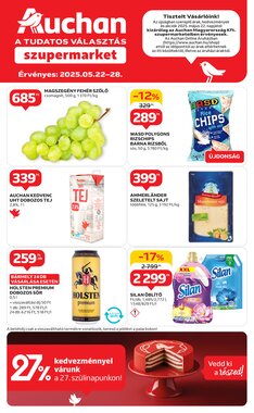 Auchan akciós újság 2025.05.22-től