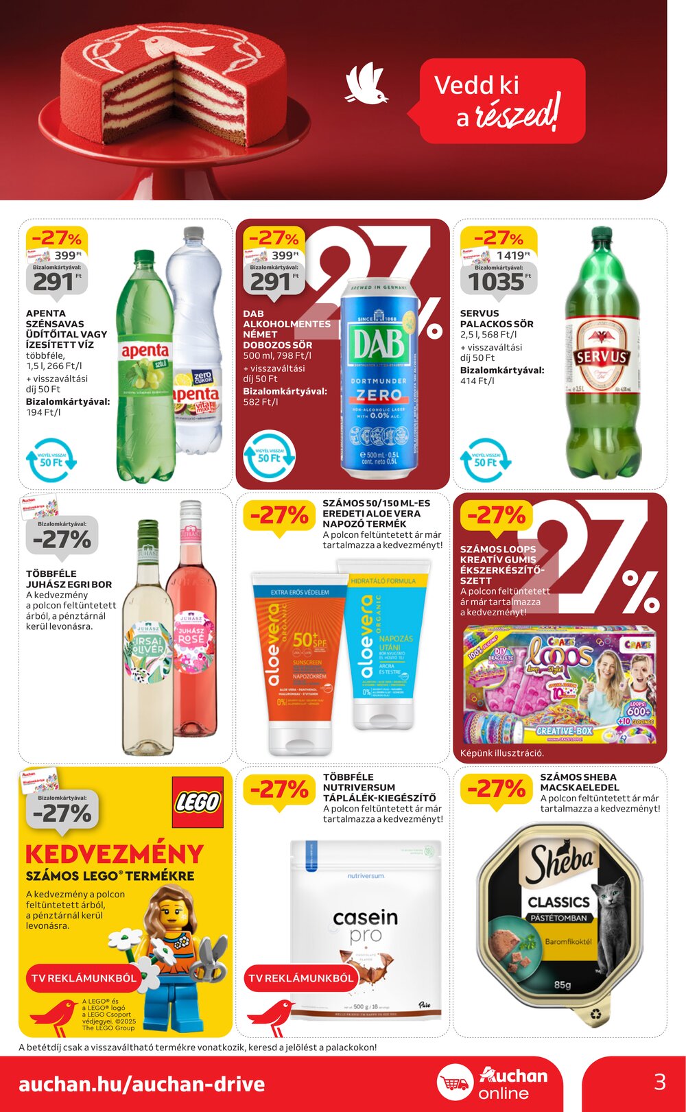Auchan akciós újság 2025.05.22-től - 3. oldal.