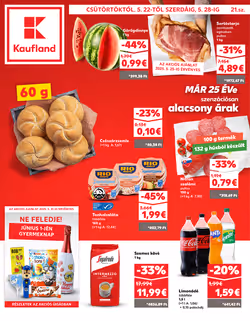 Kaufland akciós újság 2025.05.22-től