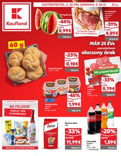 Kaufland akciós újság 2025.05.22-től
