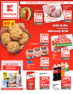 Kaufland akciós újság 2025.05.22-től