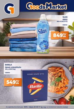 Goods Market akciós újság 2025.05.22-től
