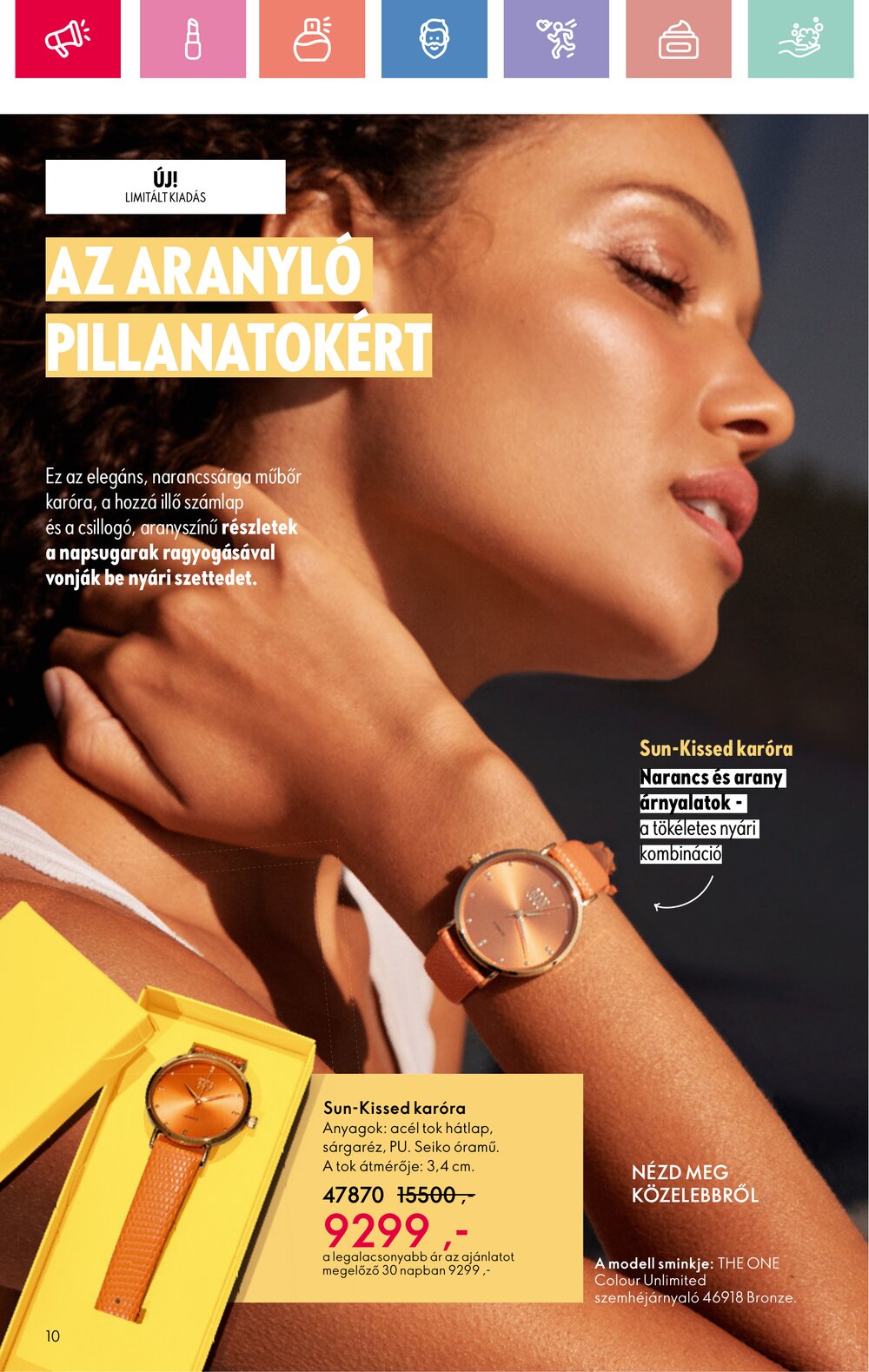Oriflame akciós újság 2025.05.25-től - 10. oldal.