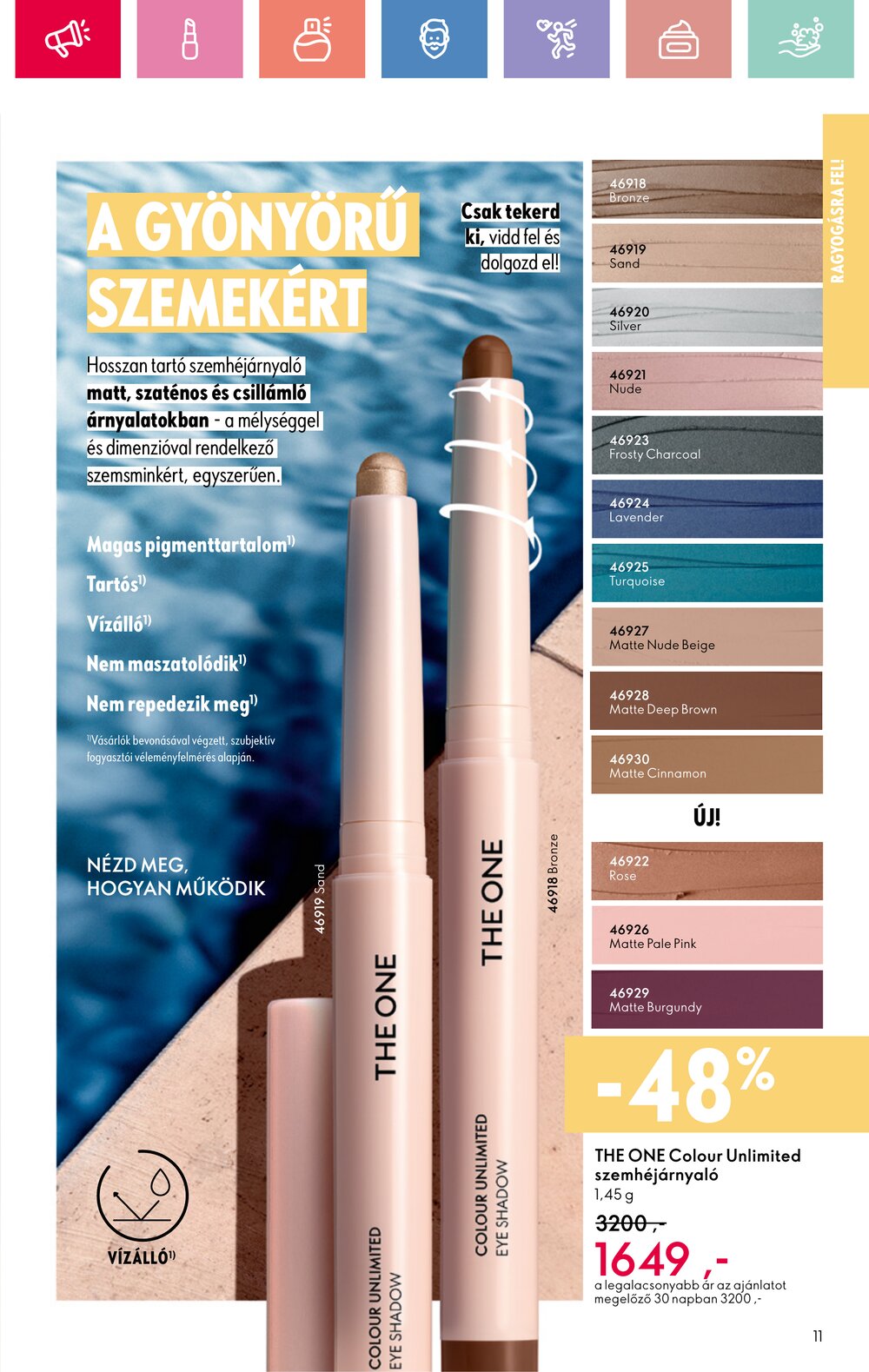 Oriflame akciós újság 2025.05.25-től - 11. oldal.