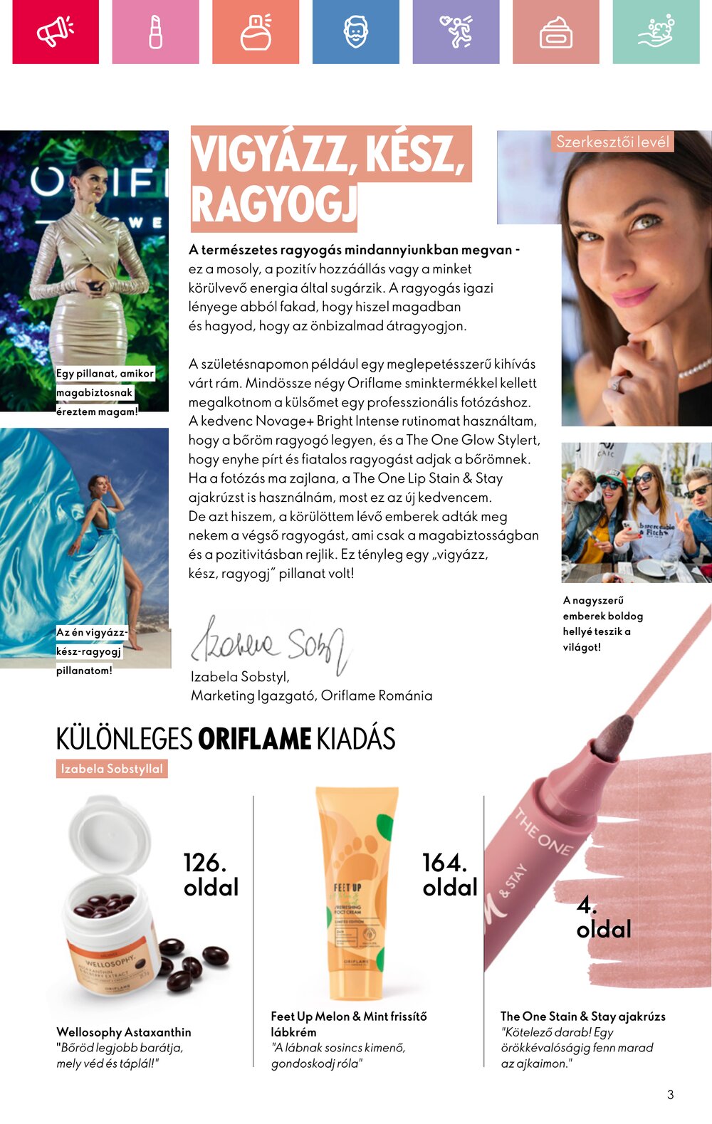 Oriflame akciós újság 2025.05.25-től - 3. oldal.