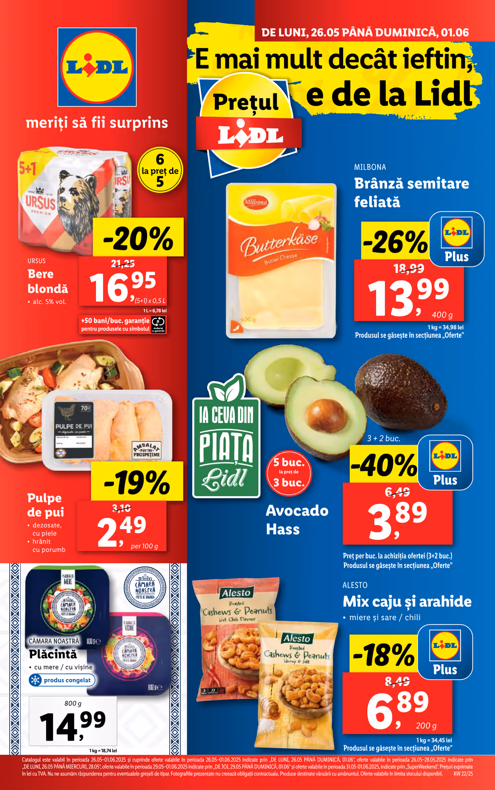Lidl akciós újság 2025.05.26-tól - 1. oldal.