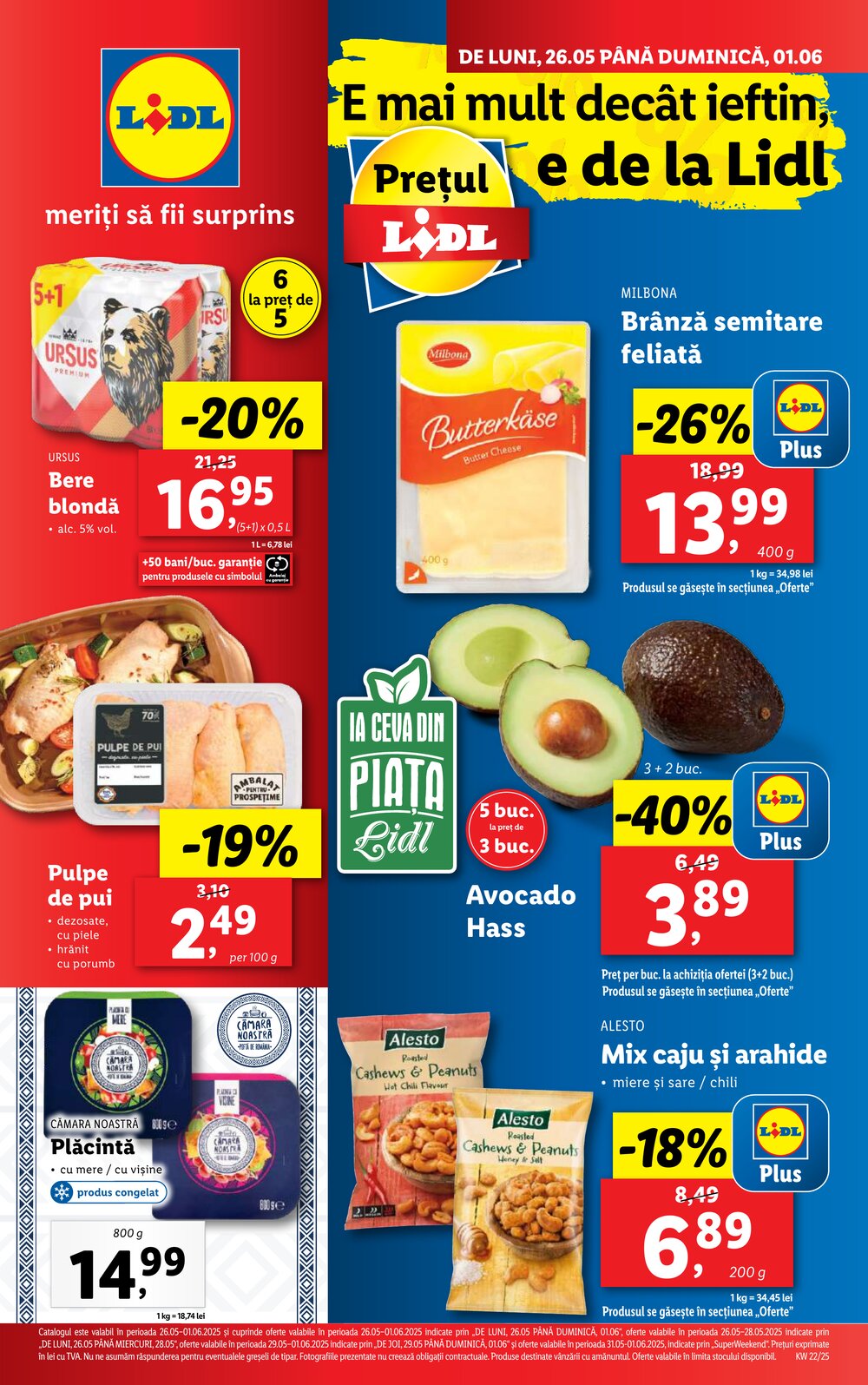 Lidl akciós újság 2025.05.26-tól - 1. oldal.