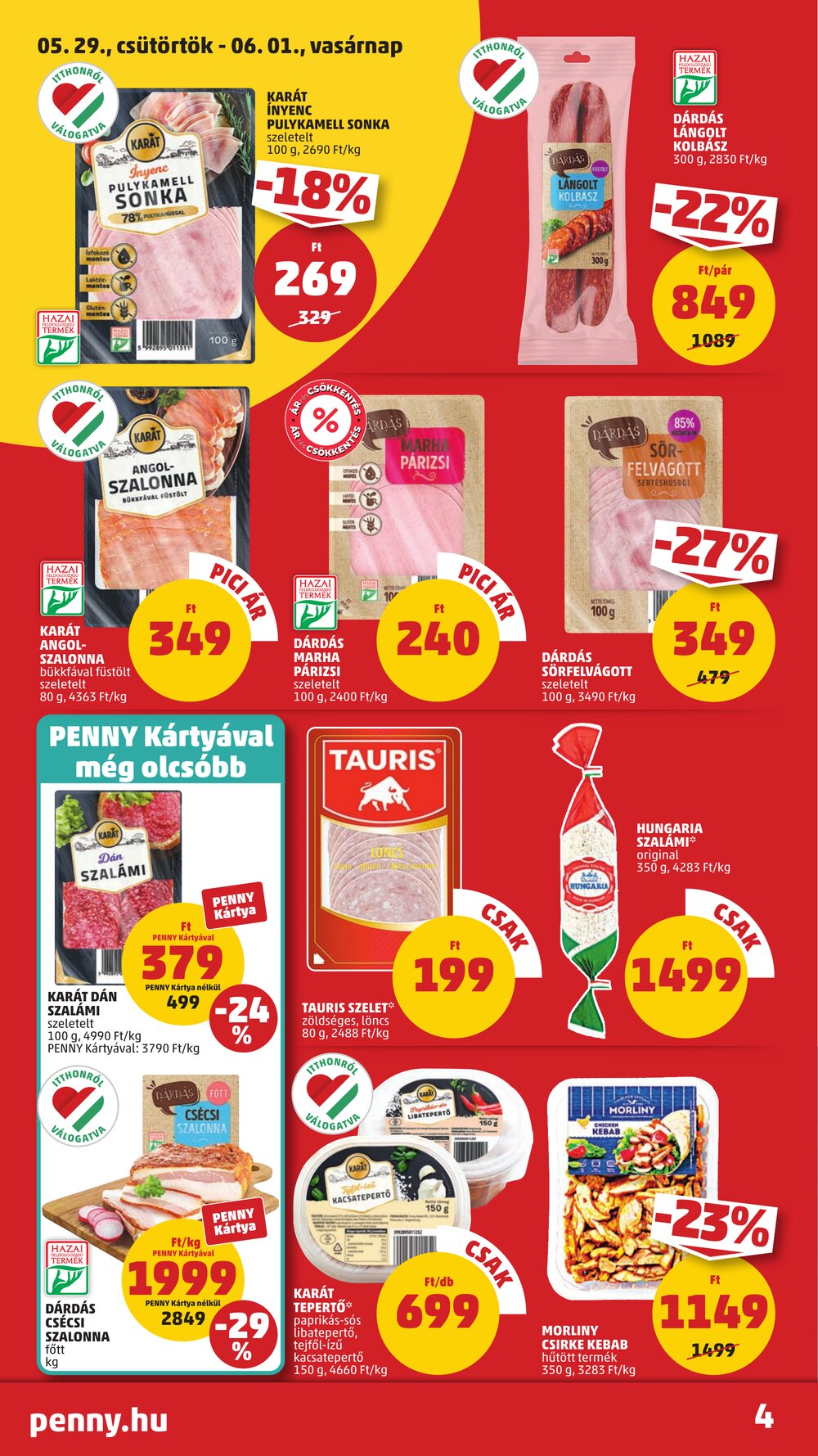 Penny Market akciós újság 2025.05.29-től - 6. oldal.