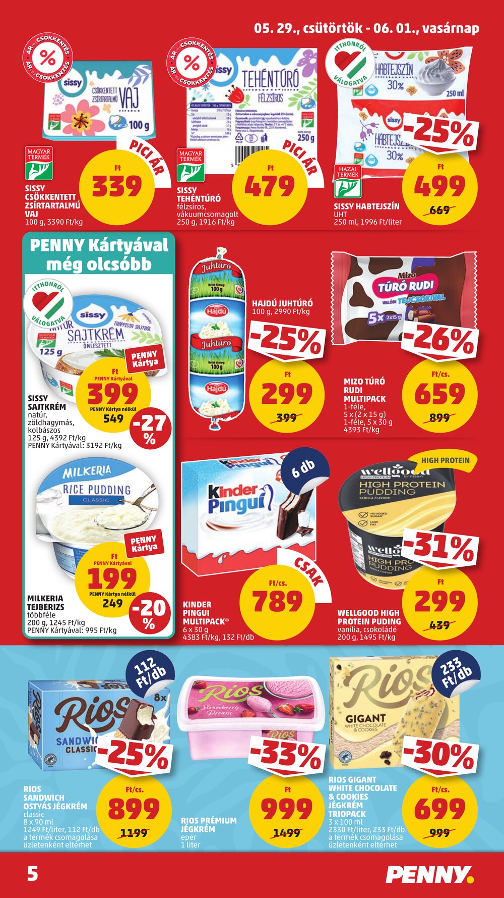 Penny Market akciós újság 2025.05.29-től - 7. oldal.