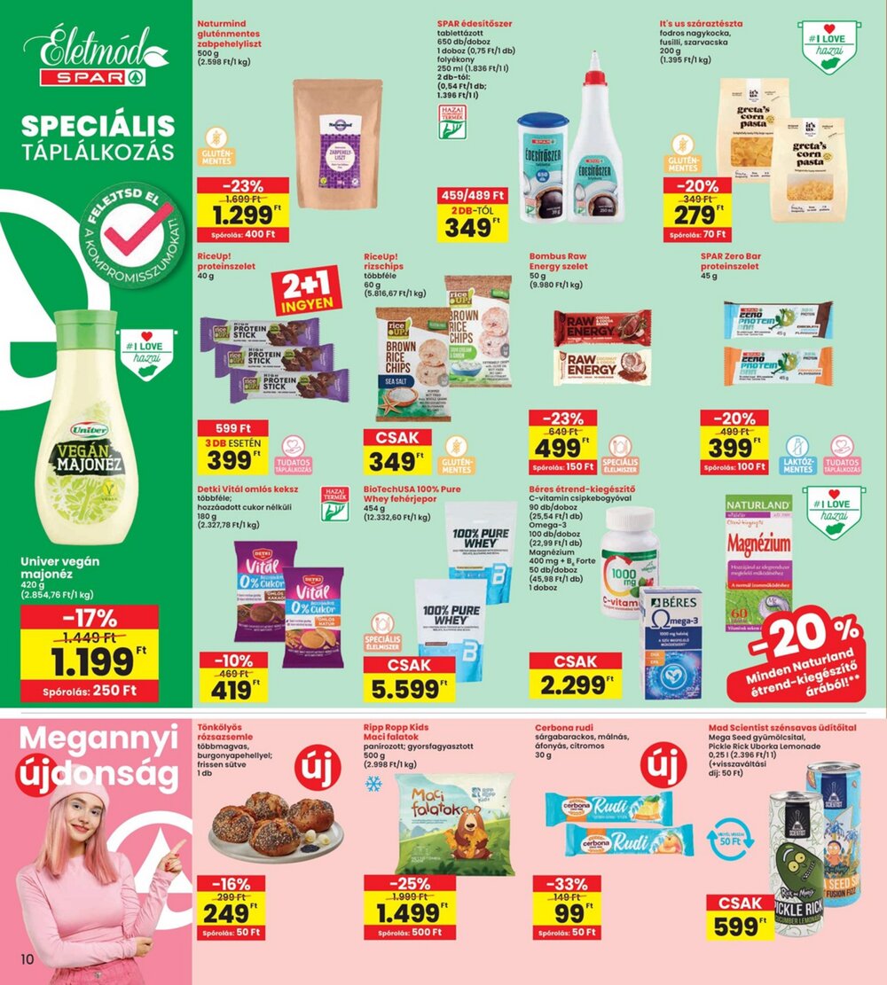 Interspar akciós újság 2025.05.29-től - 10. oldal.