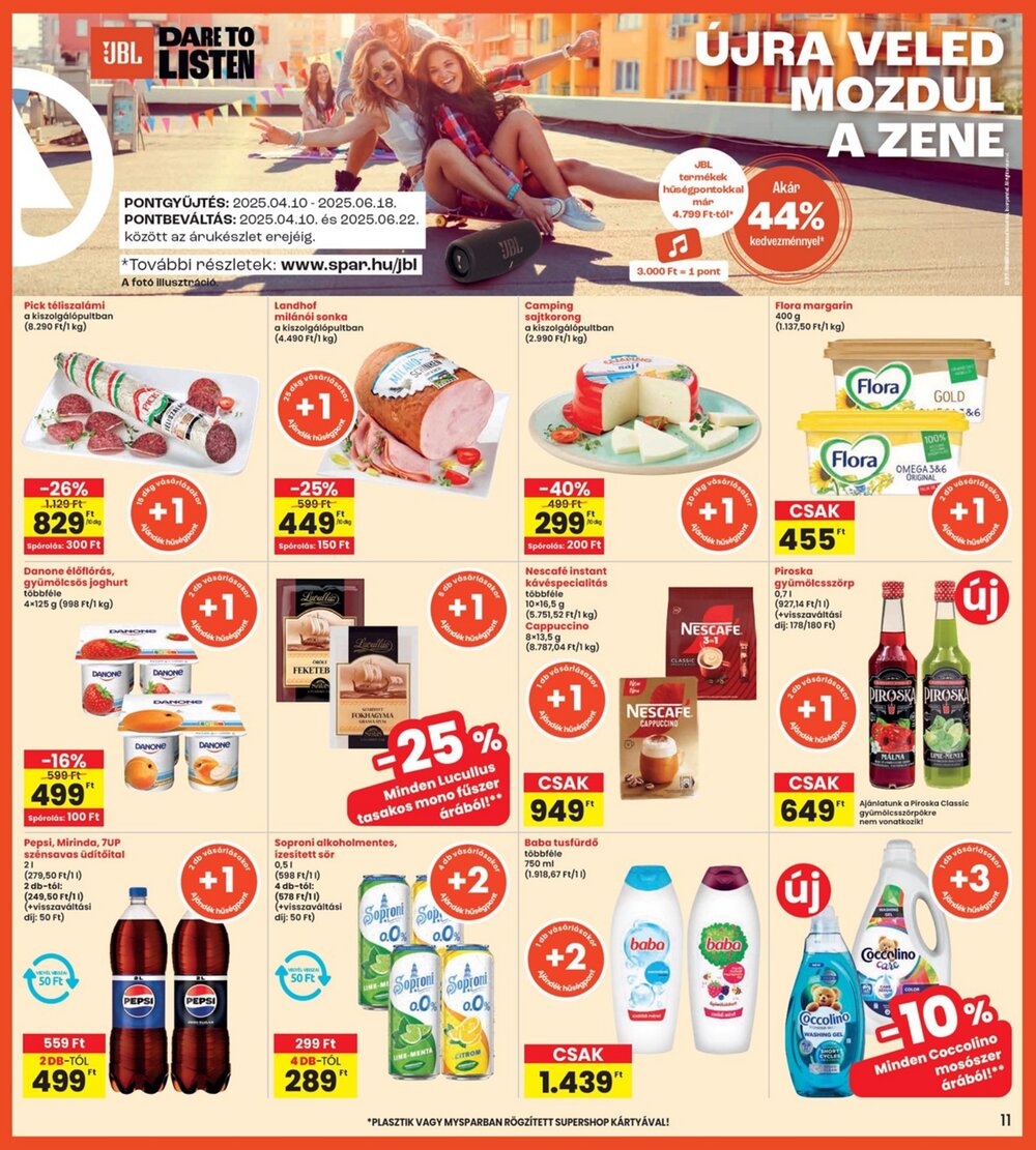 Interspar akciós újság 2025.05.29-től - 11. oldal.
