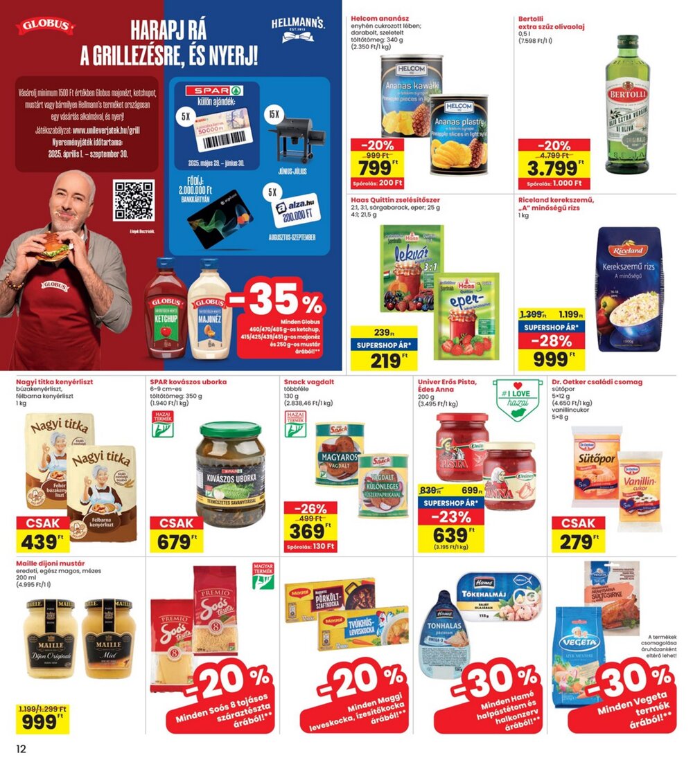 Interspar akciós újság 2025.05.29-től - 12. oldal.