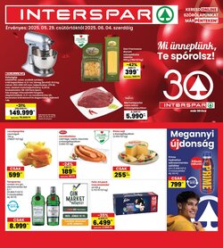 Interspar akciós újság 2025.05.29-től