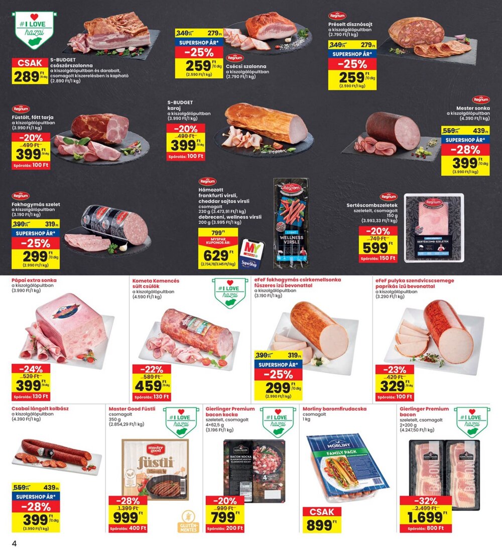 Interspar akciós újság 2025.05.29-től - 4. oldal.