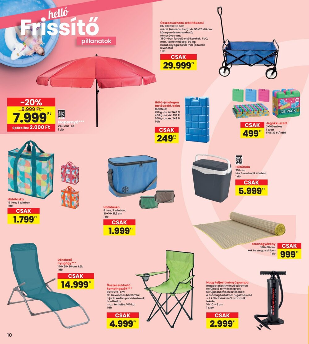 Interspar akciós újság 2025.05.29-től - 10. oldal.