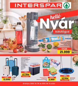 Interspar akciós újság 2025.05.29-től