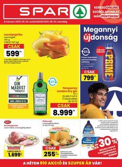 Spar akciós újság 2025.05.29-től