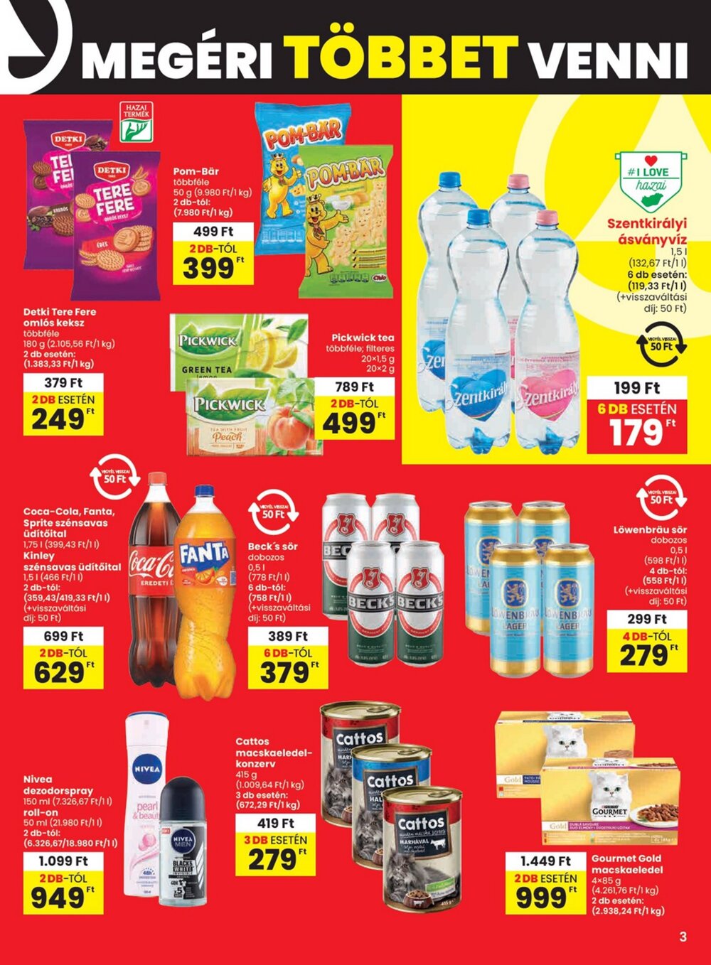 Spar akciós újság 2025.05.29-től - 3. oldal.