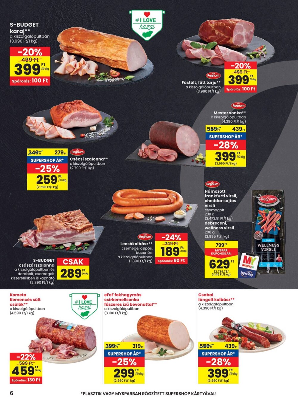 Spar akciós újság 2025.05.29-től - 6. oldal.
