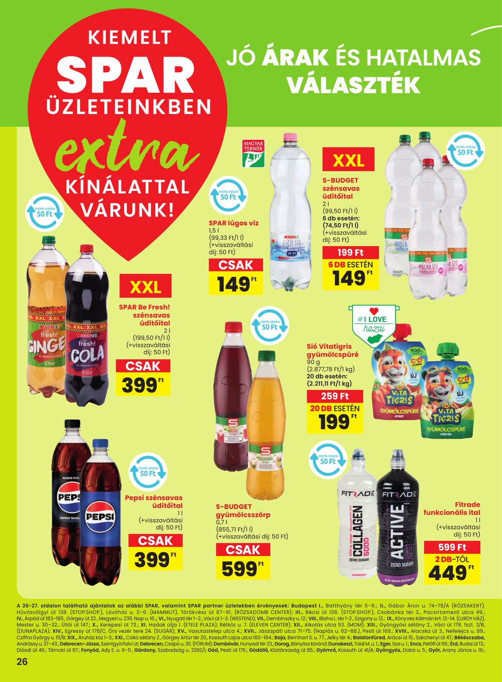 Spar Extra akciós újság 2025.05.29-től - 7. oldal.