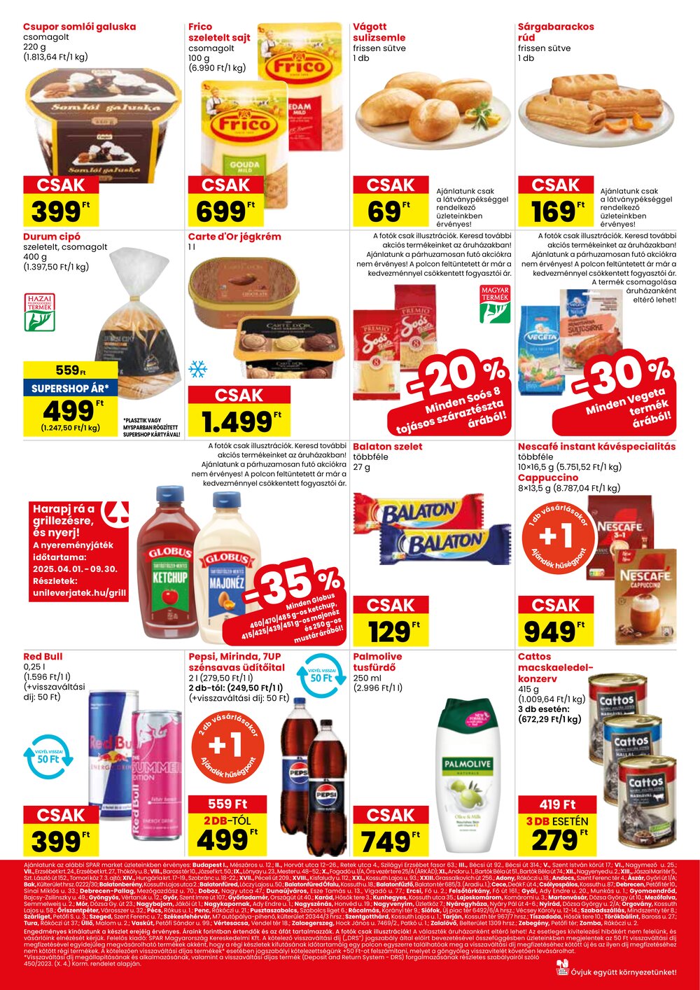 Spar Market akciós újság 2025.05.29-től - 2. oldal.