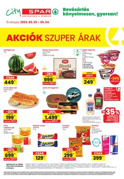 Spar akciós újság 2025.05.29-től