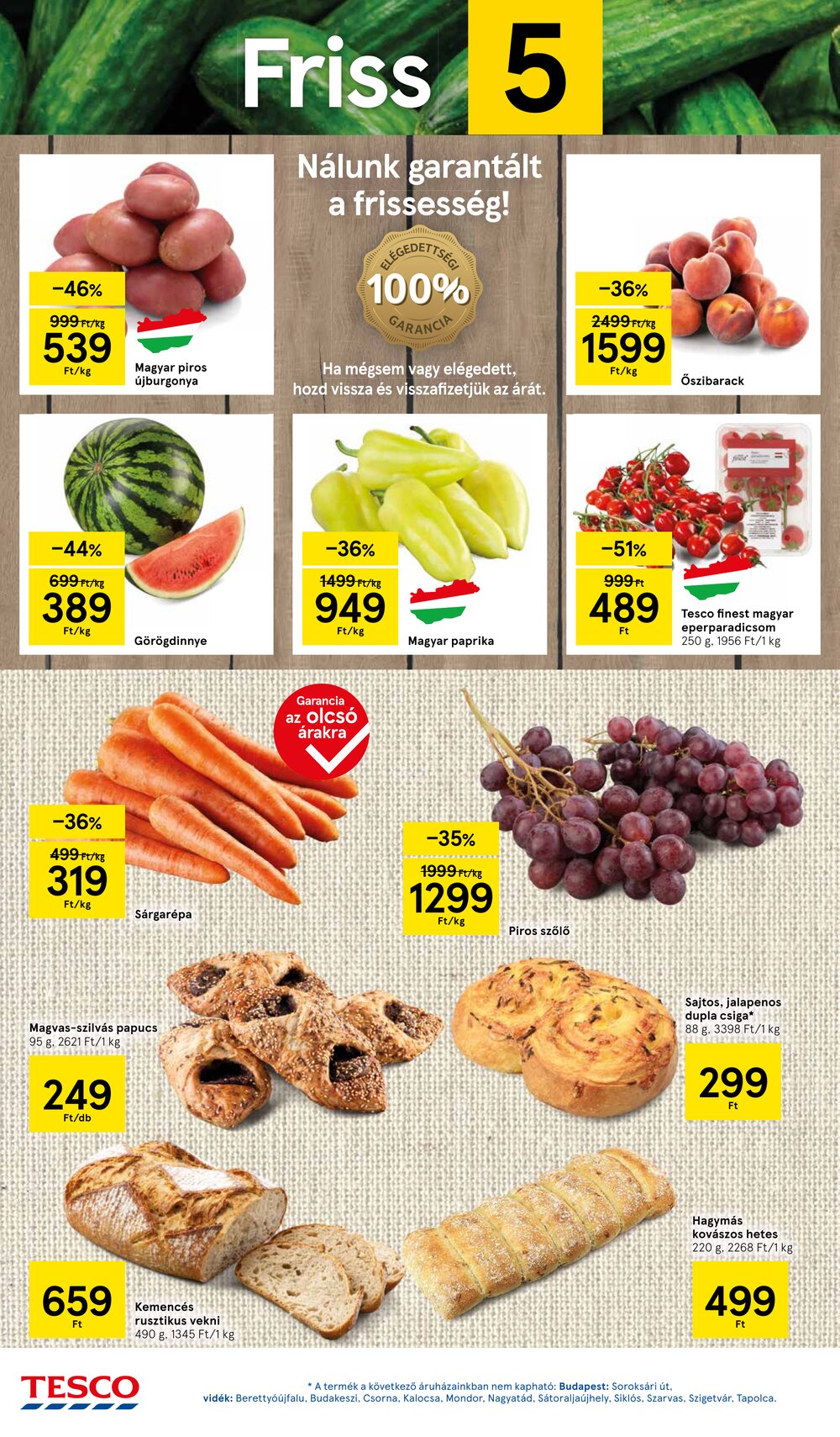 Tesco akciós újság 2025.05.29-től - 2. oldal.