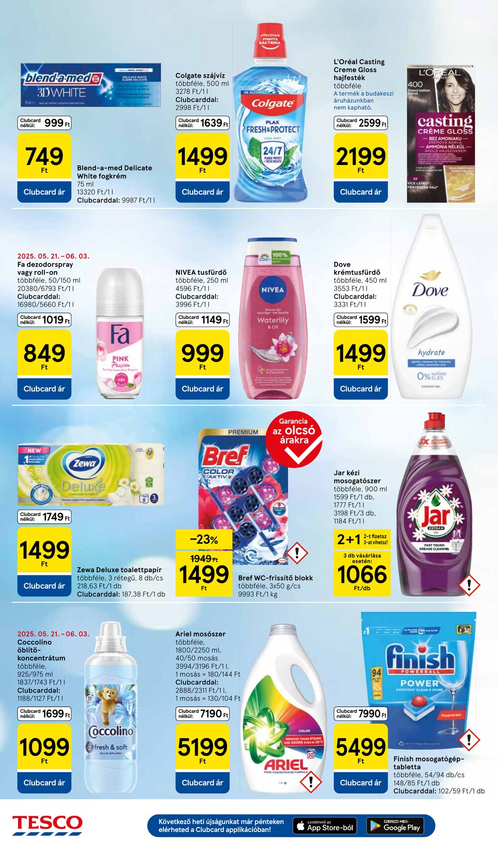 Tesco akciós újság 2025.05.29-től - 8. oldal.