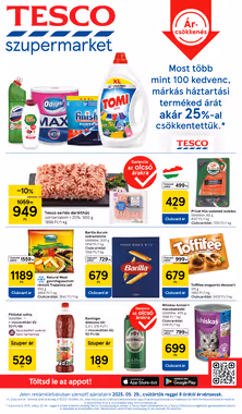 Tesco akciós újság 2025.05.29-től