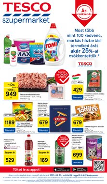 Tesco akciós újság 2025.05.29-től