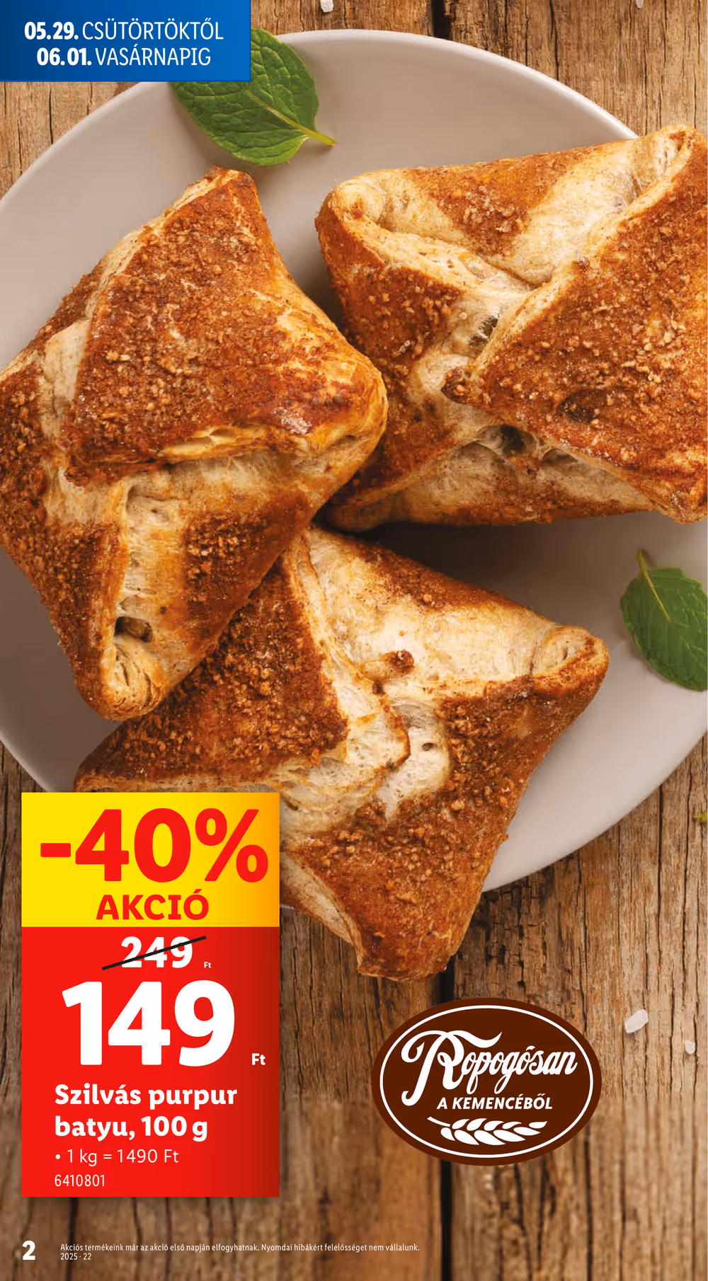 Lidl akciós újság 2025.05.29-től - 2. oldal.