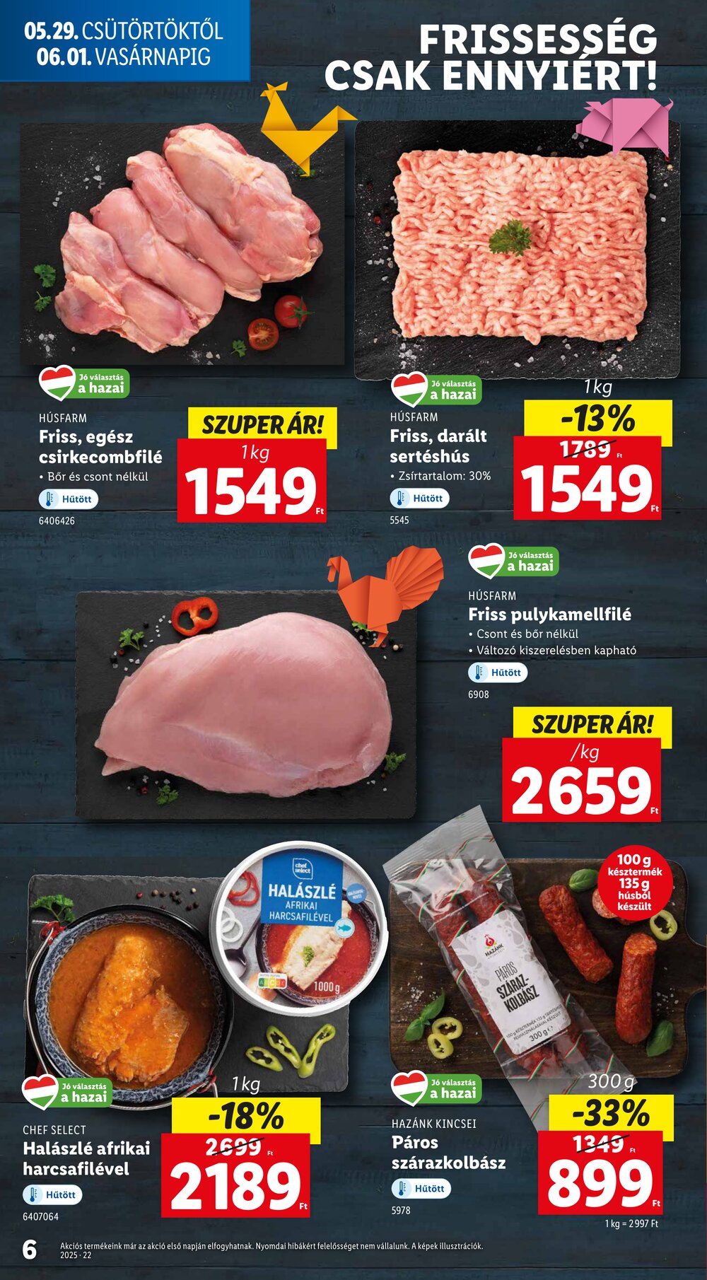 Lidl akciós újság 2025.05.29-től - 6. oldal.