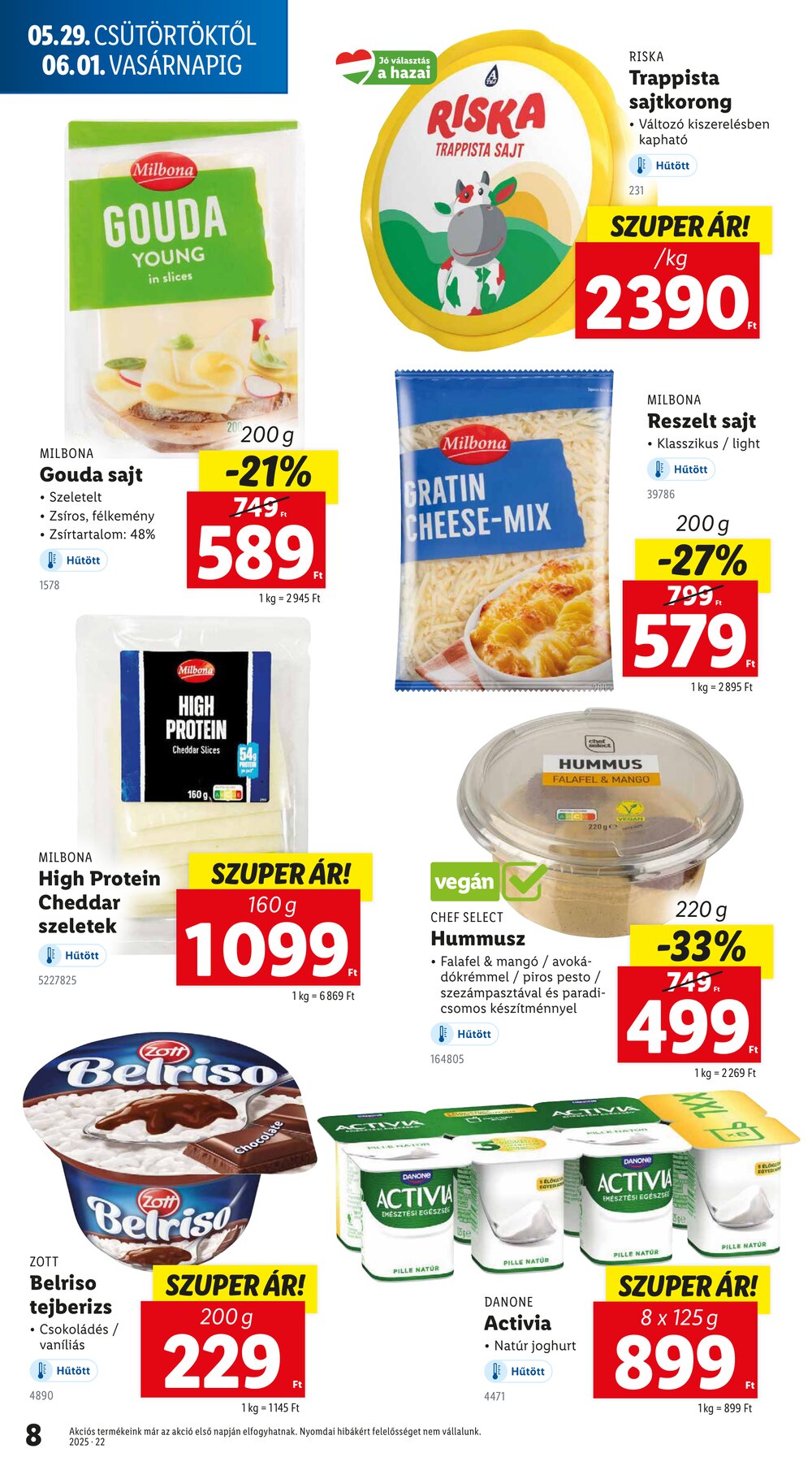 Lidl akciós újság 2025.05.29-től - 8. oldal.