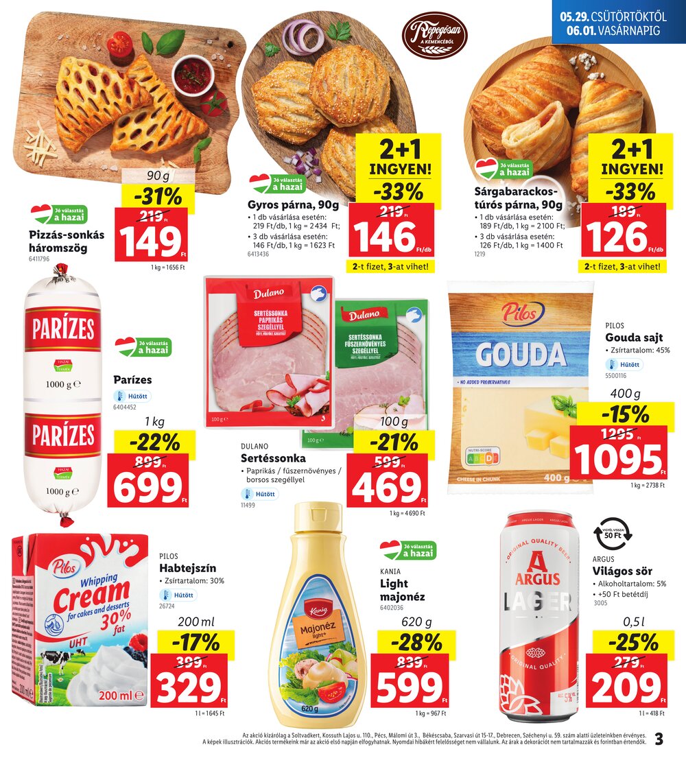 Lidl akciós újság 2025.05.29-től - 3. oldal.