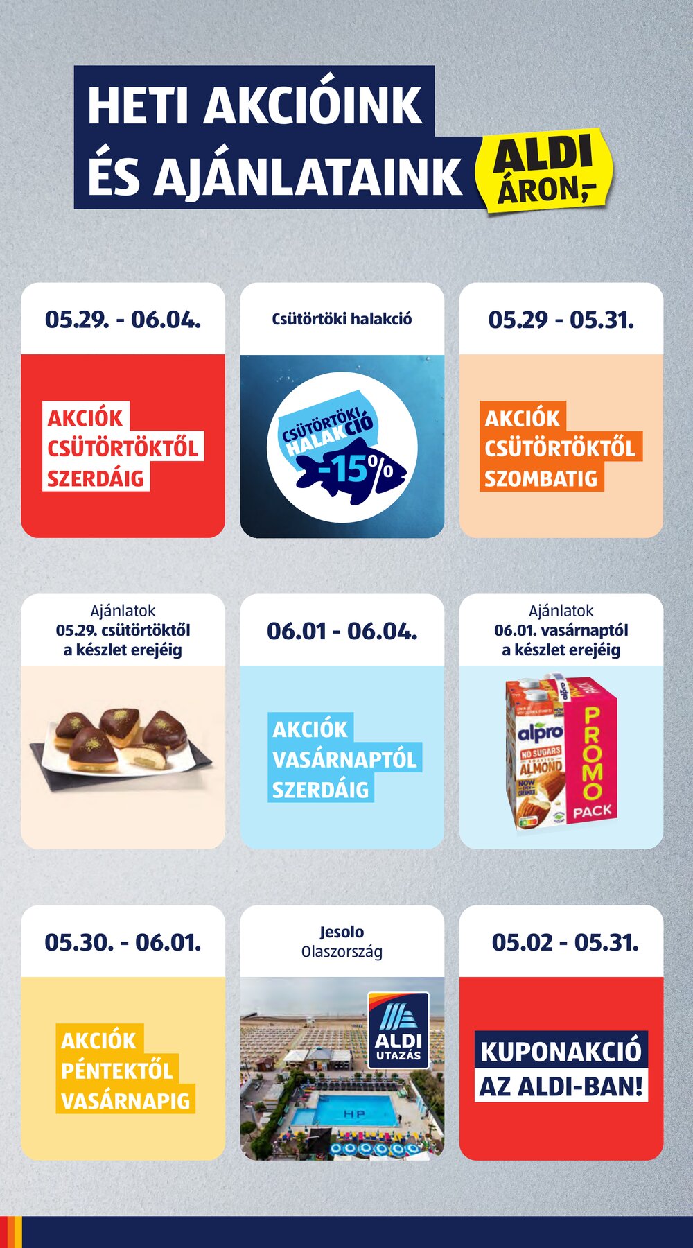 Aldi akciós újság 2025.05.29-től - 2. oldal.
