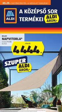 Aldi akciós újság 2025.05.29-től