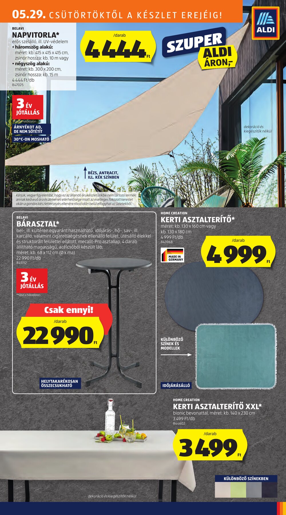 Aldi akciós újság 2025.05.29-től - 3. oldal.