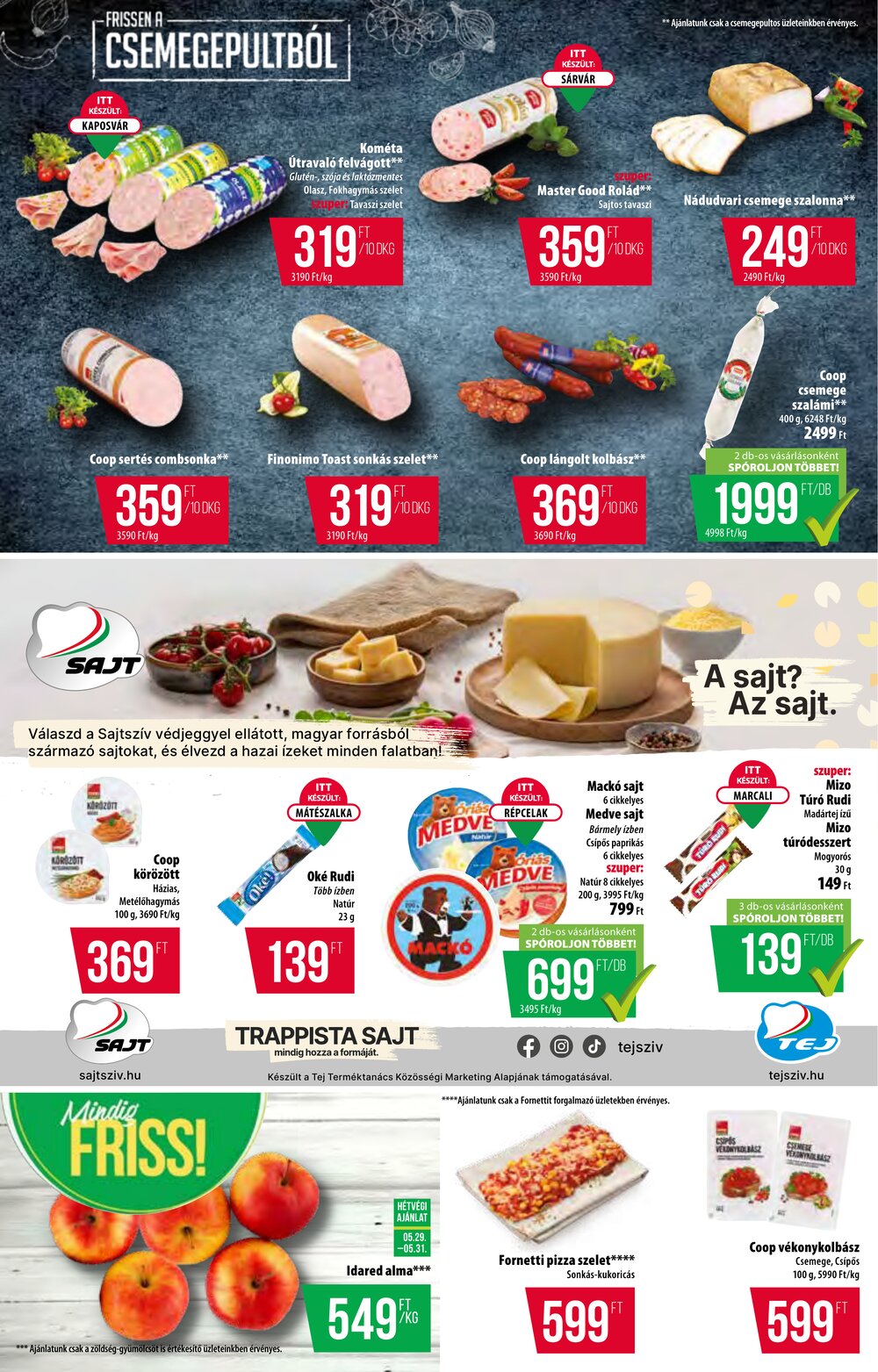 Coop akciós újság 2025.05.29-től - 2. oldal.