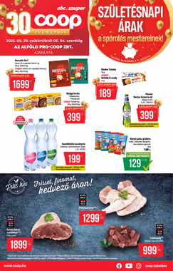 Coop akciós újság 2025.05.29-től