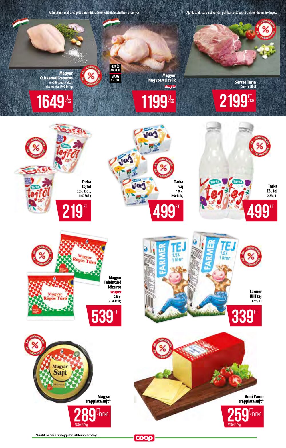 Coop akciós újság 2025.05.29-től - 3. oldal.