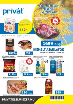 Privát akciós újság 2025.05.29-től